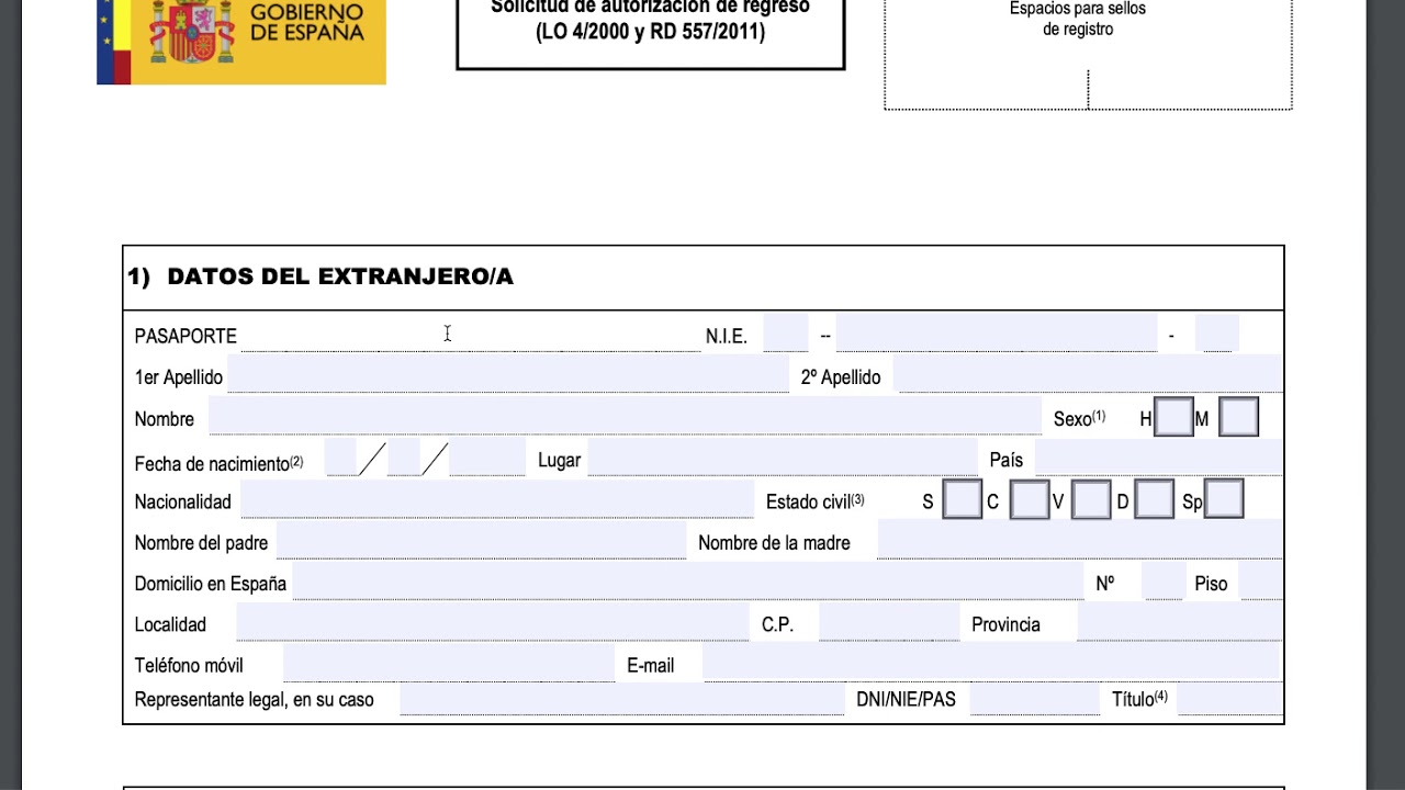 cita autorizacion de regreso