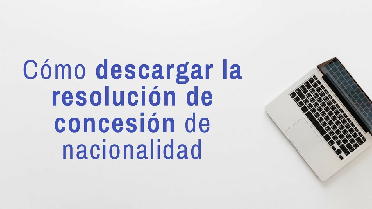 descargar resolución de concesión del permiso de residencia