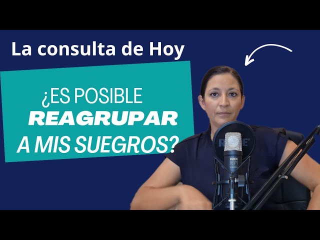 tengo nacionalidad española y quiero reagrupar a mi suegra